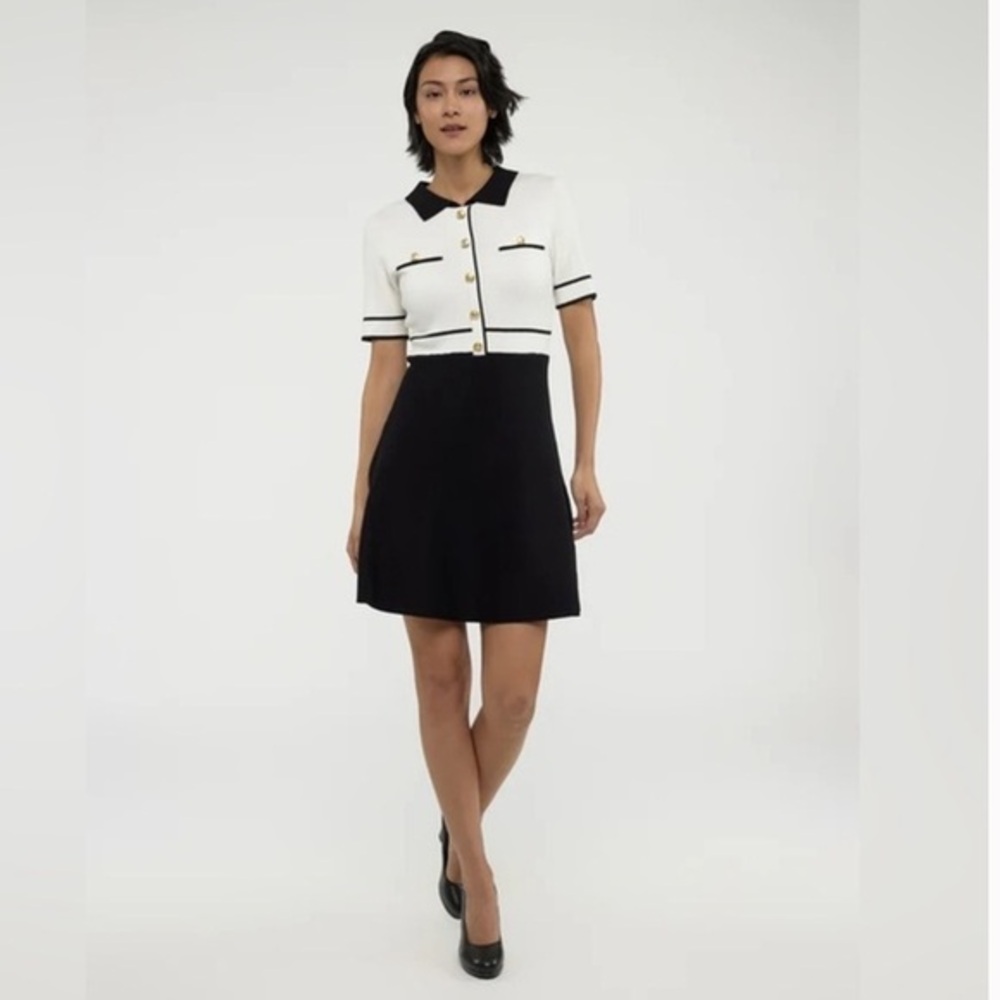 Cute preppy style knit dress NWOT